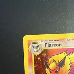 Pokemon TCG Flareon 1st Edition Jungle Holo Rare 3/64 70 HP 1999 Wizards - Image 2