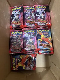 (READ DESCRIPTION) Pokemon Destined Rivals Booster Packs - Image 1