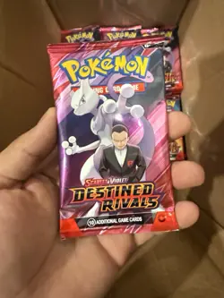 (READ DESCRIPTION) Pokemon Destined Rivals Booster Packs - Image 3