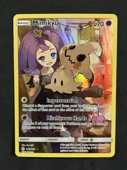 Mimikyu Secret Rare 245/236 Pokemon SM Cosmic Eclipse English NM - Image 1