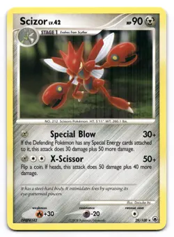 Scizor NM Majestic Dawn 29/100 Pokemon TCG Regular - Image 1