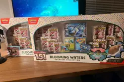 2x Pokemon TCG: 151 Blooming Waters Premium Collection Sealed boxes 2 Count - Image 2