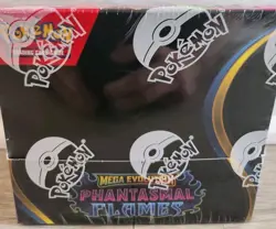🔥 Pokemon Phantasmal Flames Booster Box New Factory Sealed No Reserve🔥 - Image 1