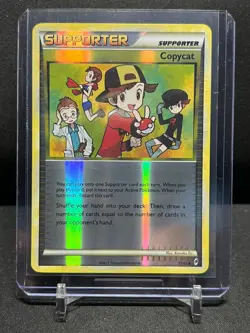 Copycat 77/95 Reverse Holo Pokemon 2011 B&W Call of Legends LP - Image 1