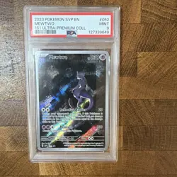 Pokemon Mewtwo 052 SVP Promo Holo English PSA 9 Scarlet & Violet 2023 - Image 1