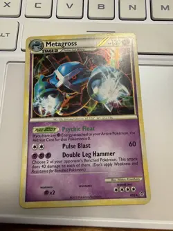 Pokemon TCG Metagross 4/95 Unleashed Holo LP/mp - Image 1