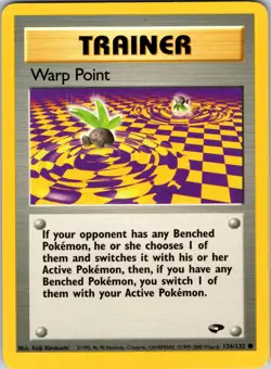 Warp Point 126/132 Gym Challenge Pokemon NM Unlimited - Image 1