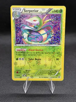 Pokemon TCG Serperior RC3/RC25 Legendary Treasures Radiant Collection Holo - Image 1