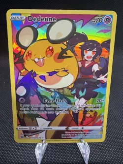 Dedenne - TG07/TG30 Ultra Rare Brilliant Stars NM Pokemon TCG Holo - Image 1
