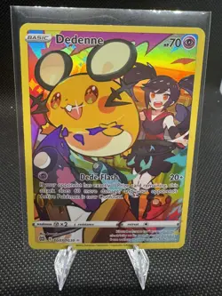 Dedenne - TG07/TG30 Ultra Rare Brilliant Stars NM Pokemon TCG Holo - Image 4