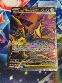Pokemon TCG Mega Skarmory ex 106/088 Ultra Rare Perfect Order NM/M - Image 1
