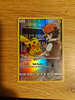Pokemon Pikachu 241/236 Sm Cosmic Eclipse Holo Full Art - Image 1