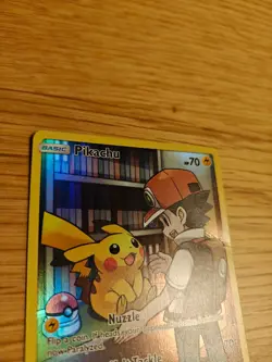 Pokemon Pikachu 241/236 Sm Cosmic Eclipse Holo Full Art - Image 3