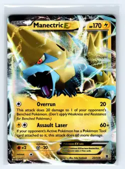 Manectric EX Ultra Rare XY - Phantom Forces 23/119 LP Pokemon TCG LP - Image 1