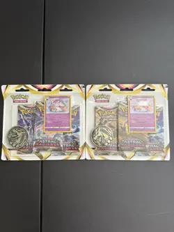 Pokemon TCG Astral Radiance 3 Pack Blister Sylveon (LOT OF 2) BRAND NEW SEALED - Image 1