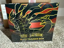 Pokemon Sword & Shield Lost Origin Elite Trainer Box ETB New Factory Sealed Rip - Image 1