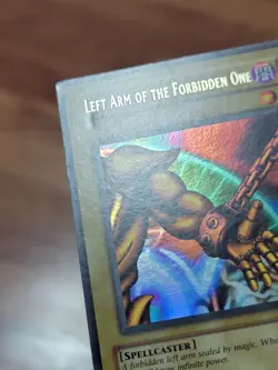 MP Left Arm of the Forbidden One LOB-123 Yu-Gi-Oh 2002 Unlimited - Image 4