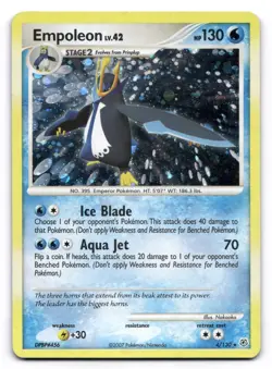 Empoleon MP Diamond and Pearl 4/130 Pokemon TCG Holo - Image 1