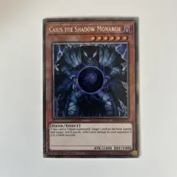 Yugioh - Caius The Shadow Monarch - RA03-EN194 - Platinum Secret Rare - (NM) - Image 2