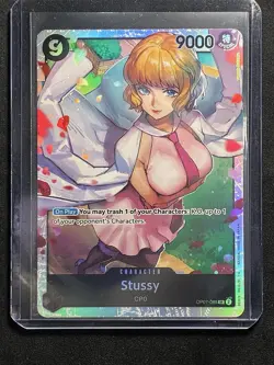 One Piece TCG - Stussy OP07-085 SR - 500 Years in the Future - English - NM - Image 3