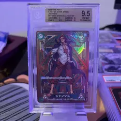 2025 ONE PIECE ST16-004 OP11 A FIST OF DIVINE SPEED SHANKS SP ALT ART BGS - Image 1