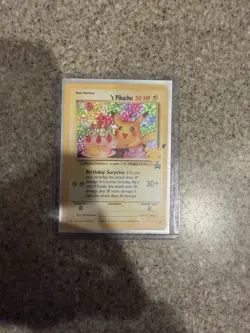 Birthday Pikachu 24/53 Celebrations Holo Black Star Promo Pokemon - Image 5