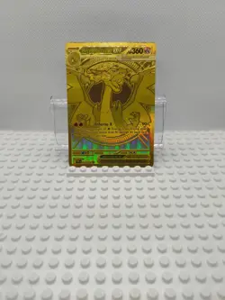 🔥 Mega Charizard X ex Gold 130/094 – Phantasmal Flames Pokemon TCG | Ultra Rare - Image 1