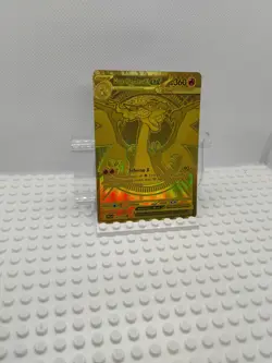 🔥 Mega Charizard X ex Gold 130/094 – Phantasmal Flames Pokemon TCG | Ultra Rare - Image 2