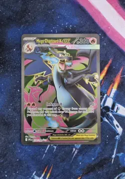 Mega Charizard X ex 2025 Pokemon Phantasmal Flames Ultra Rare 109/094 - Image 1