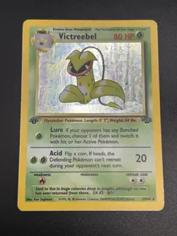 VICTREEBEL Pokemon Card - WOTC - 1st Edition - Jungle - 14/64 - HOLO - NM (A) - Image 3