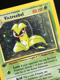 VICTREEBEL Pokemon Card - WOTC - 1st Edition - Jungle - 14/64 - HOLO - NM (A) - Image 5