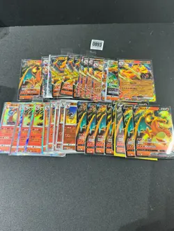 34-Card Simplified Chinese Pokemon Charizard Random Hot Bundle - Image 2