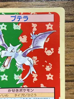 Pokemon Carddass Card Topsun No. 142 Aerodactyl Pocket Monsters Green Back - Image 4