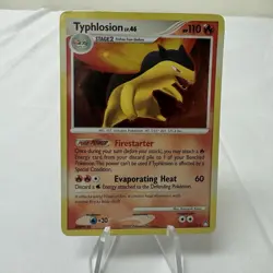 Pokemon Typhlosion TCG Mysterious Treasures Holo Card 16/123 Rare LP - Image 1