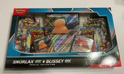 Pokemon Trading Card Game Snorlax ex and Blissey ex Special Collection Box - Image 1