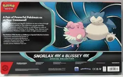 Pokemon Trading Card Game Snorlax ex and Blissey ex Special Collection Box - Image 2