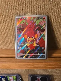 Pokemon TCG White Flare Pansear Card 099/086 SV - Image 1
