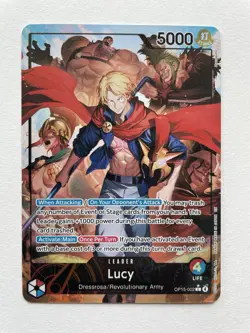 One Piece Card Game Lucy (Alternate Art) OP15-002 L English - Image 1