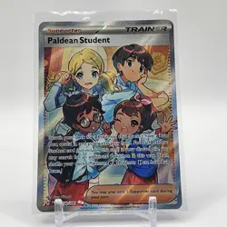 Paldean Student - 230/091 - Ultra Rare - Paldean Fates - Pokemon Card - NM/M - Image 1
