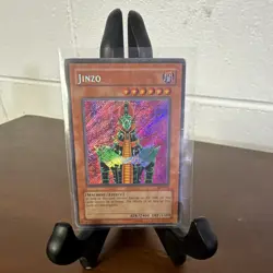 Yu-Gi-Oh! Jinzo BPT-011 Holo & Regular Card Lot (2x) 1996 - Image 1