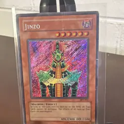 Yu-Gi-Oh! Jinzo BPT-011 Holo & Regular Card Lot (2x) 1996 - Image 3