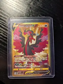 Galarian Moltres V 183/172 Alt Art Pokemon Card Chilling Reign NM - Image 1