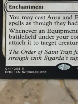 Sigarda's Aid Eldritch Moon Regular Card Magic The Gathering - Image 2