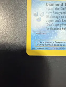 Pokemon TCG Articuno Black Star Promo Card 22 - Image 2
