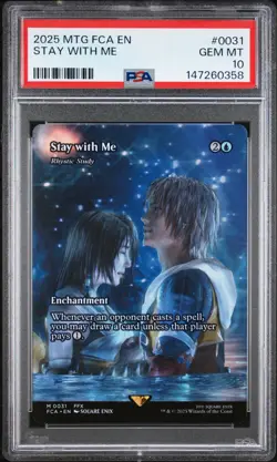 2025 MTG FINAL FANTASY THROUGH THE AGES STAY WITH ME #0031 | PSA 10 - Image 1