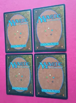Magic the Gathering MTG Mirage BONE MASK X 4 ( 1 NM & 3 LP/EX) R 1996! - Image 2