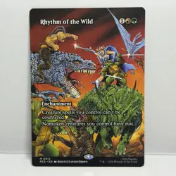 Rhythm of the Wild Borderless #12 MTG Teenage Mutant Ninja Turtles PZA EN NM - Image 1