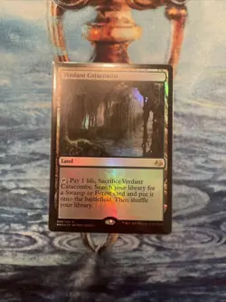 Verdant Catacombs Modern Masters 2017 Foil NM Pack Fresh - Image 1