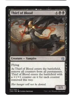 [1x] Thief of Blood, English Commander Anthology MTG Magic, NM - Image 1