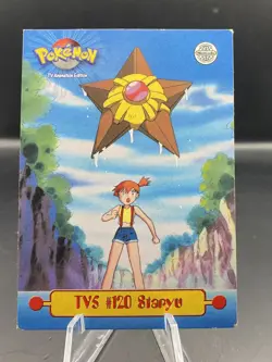 Staryu # 120 TV5 Topps Series 1 Pokemon TV Animation Edition Card - Image 1